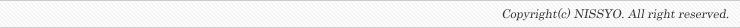 Copyright(c) NISSYO. All right reserved.